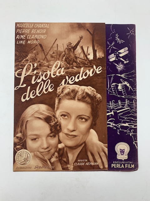 L'isola delle vedove. Un film di Claude Heymann (pieghevole promozionale)